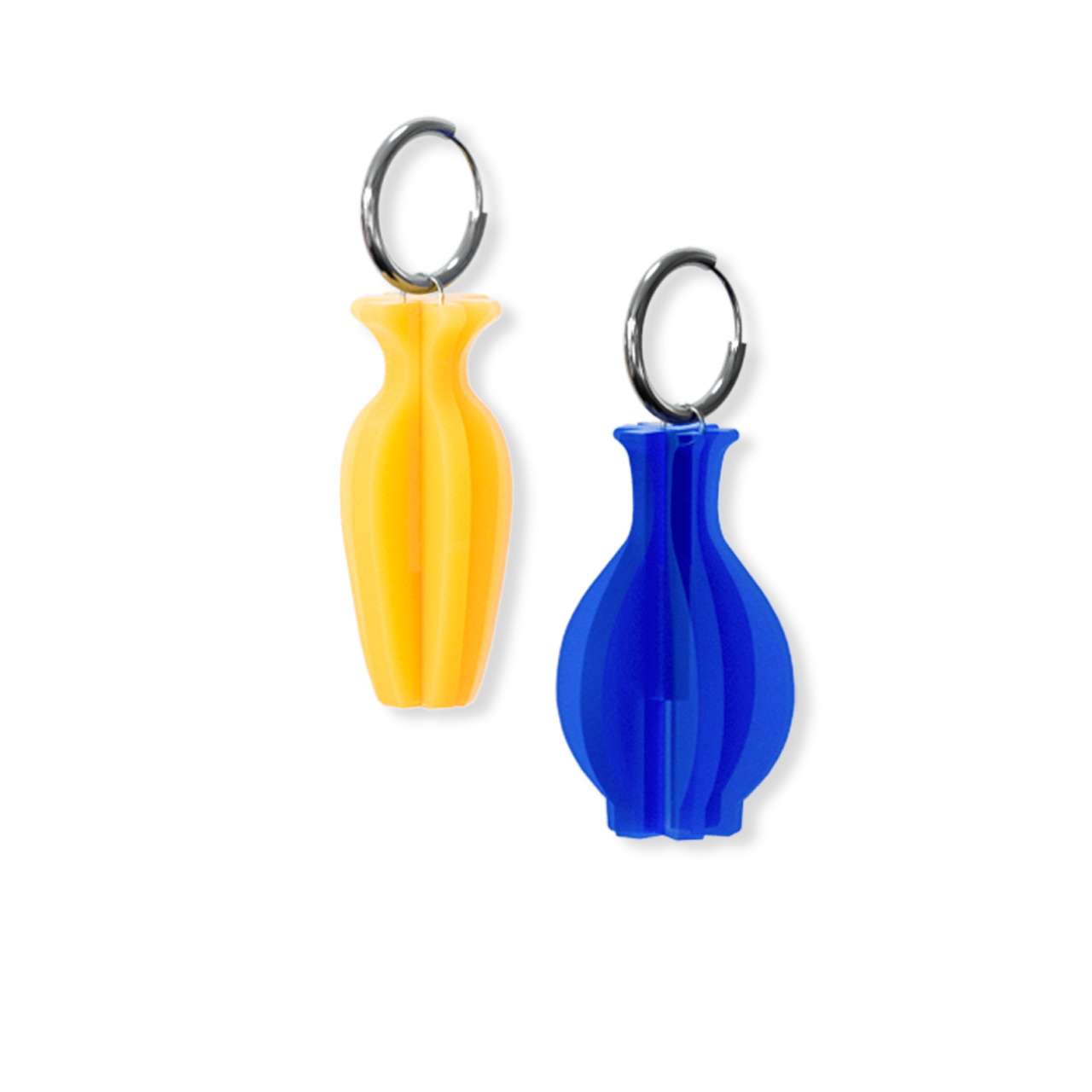 Fountanis Acrylic Handmade 3D Vase Earrings