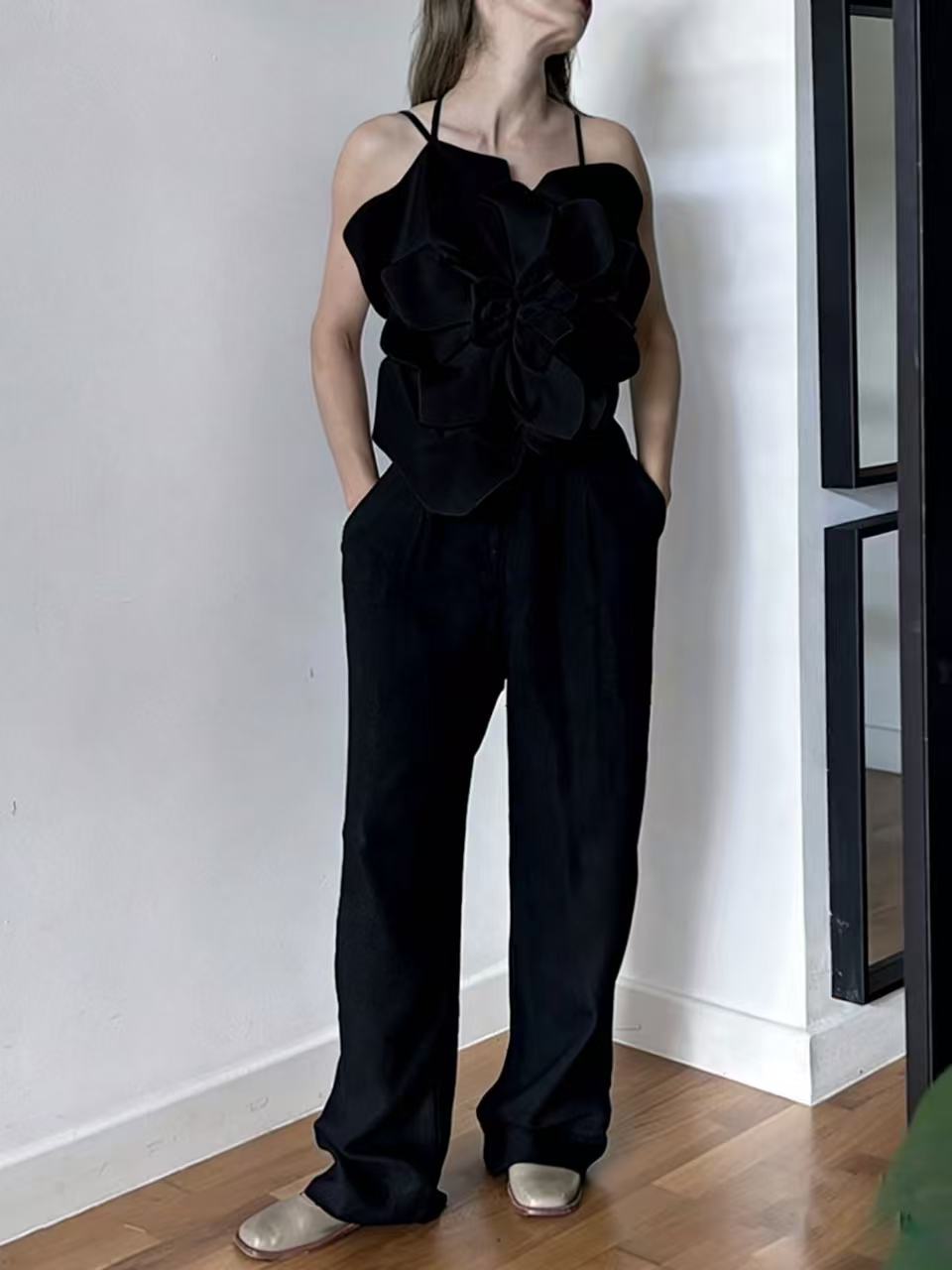 Hafdis White Floral Off-Shoulder Top