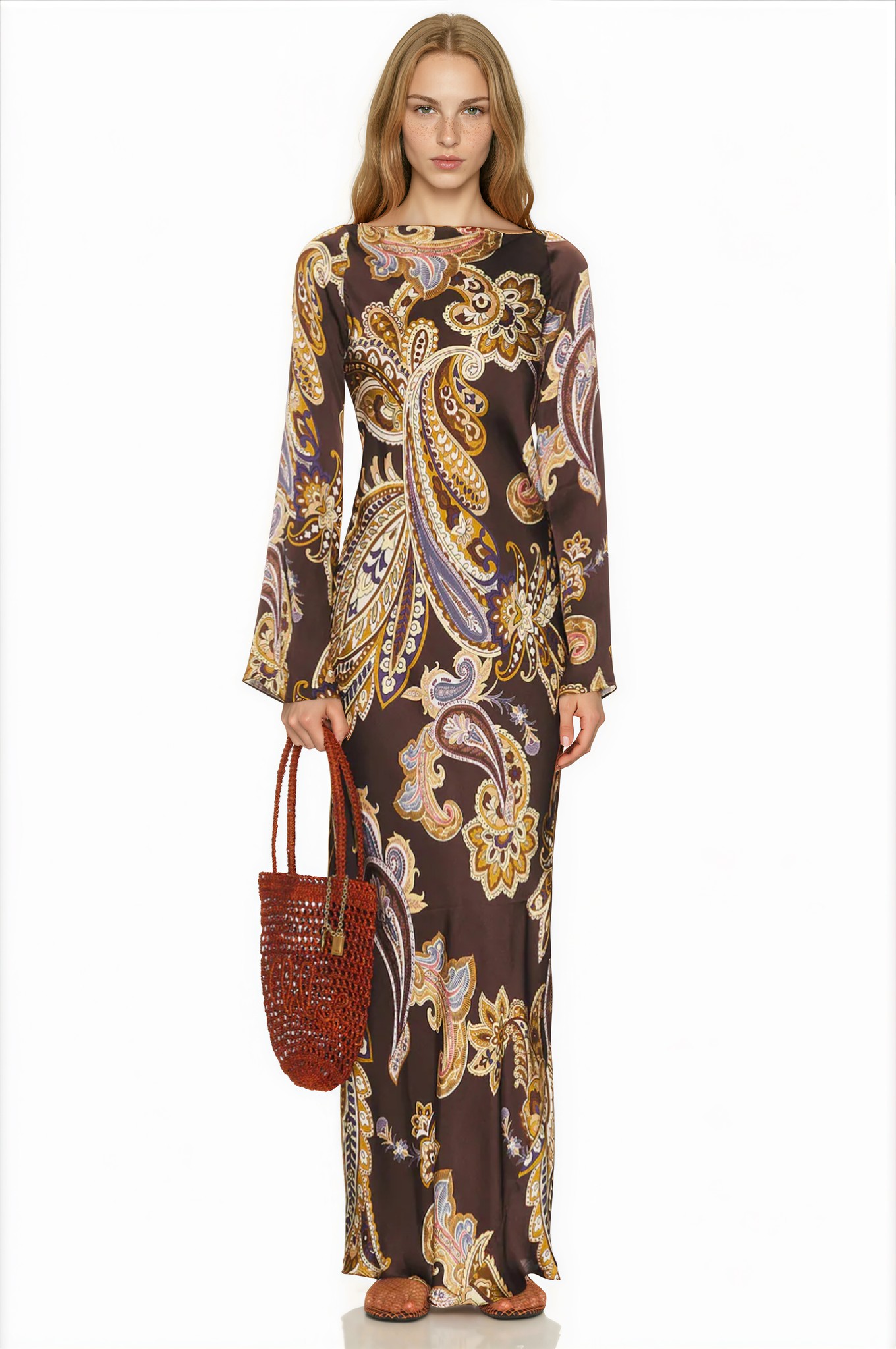 Daniba Paisley Maxi Dress