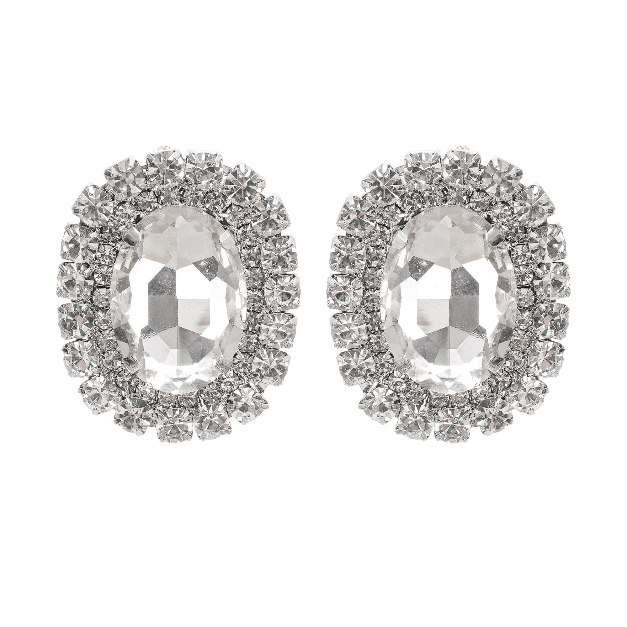 Paulina crystal-embellished earrings