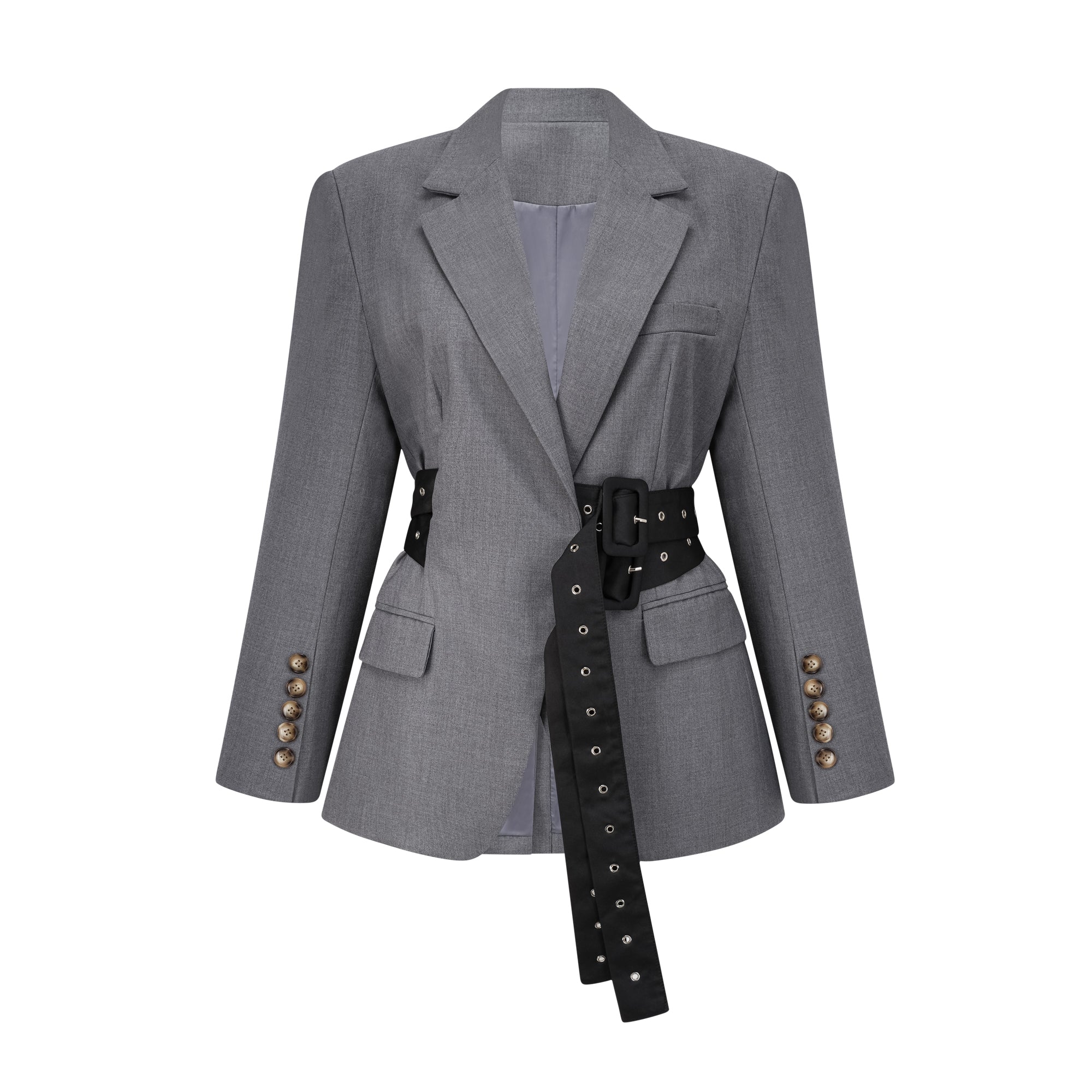 Katrin Belted Waist Blazer