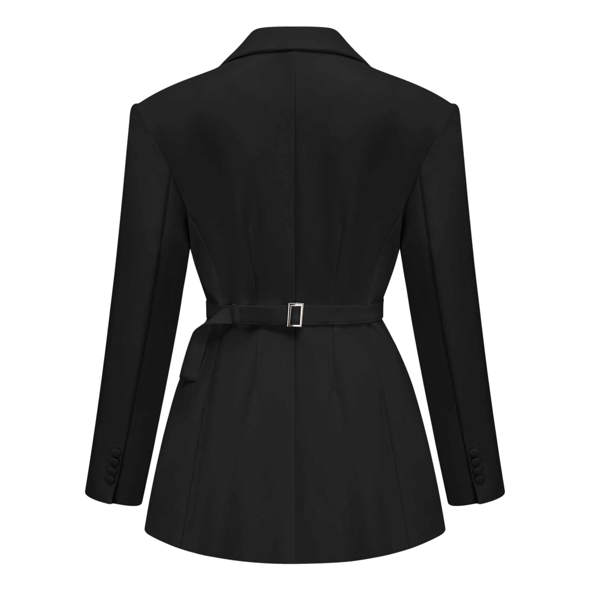 Ronja Black Double Breasted Blazer Mini Dress