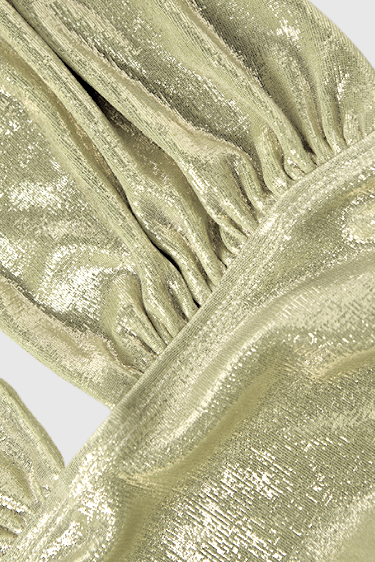 Annabelle Plunge Metallic Top