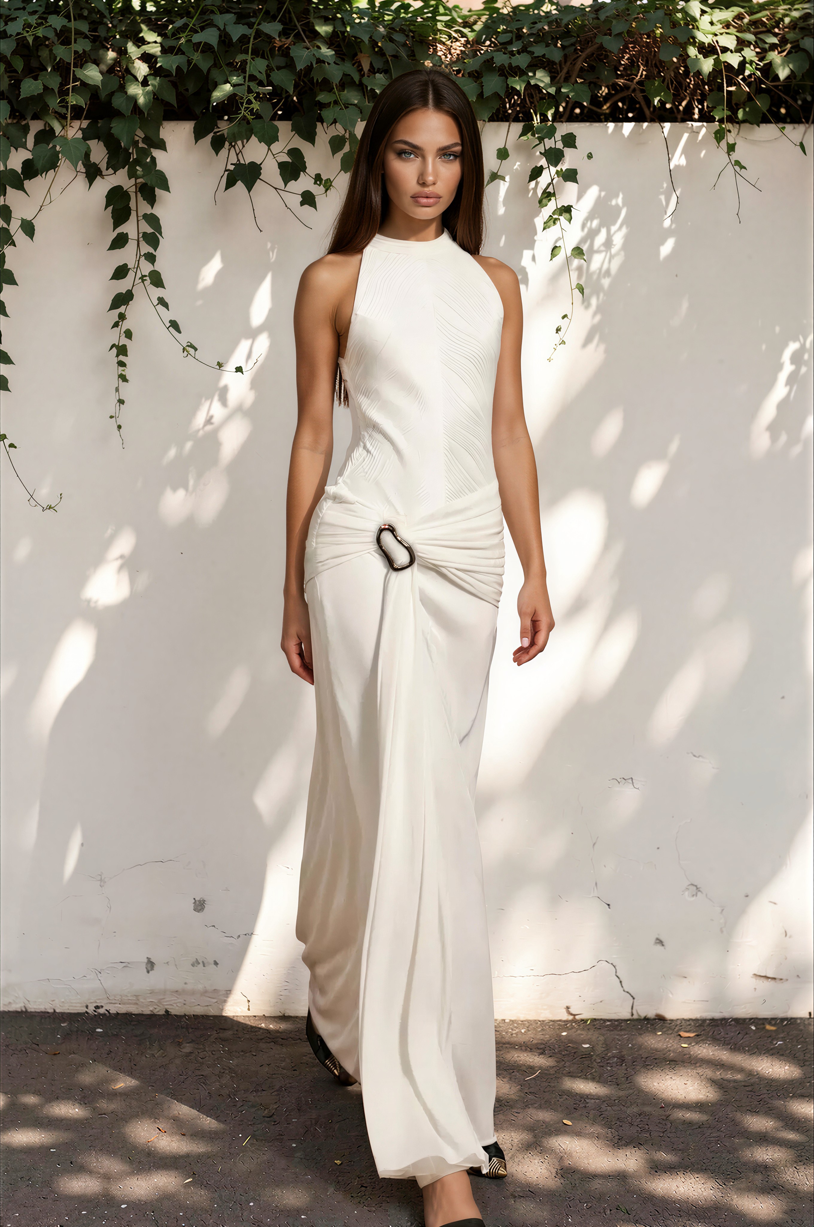 Fermina Ruch Fringe Maxi Dress