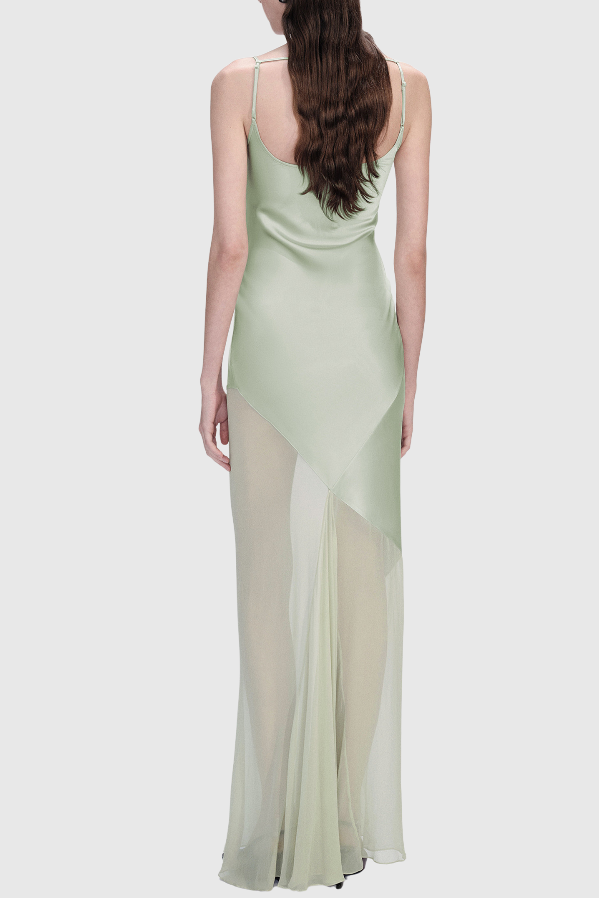 Pandeia Silk Tulle Maxi Dress