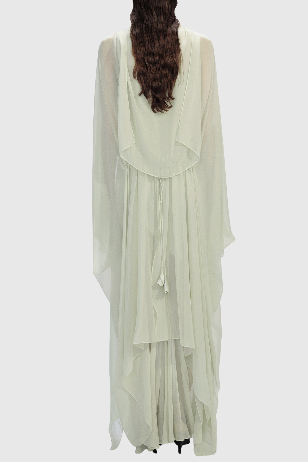 Pandeia Silk Tulle Maxi Dress