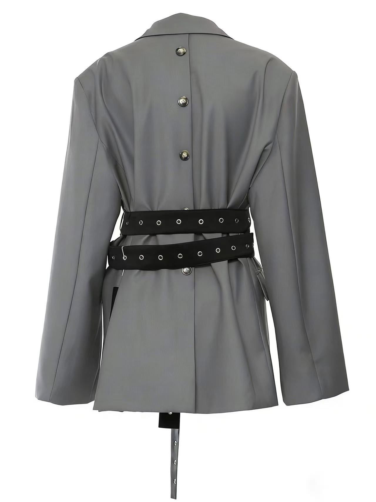 Katrin Belted Waist Blazer