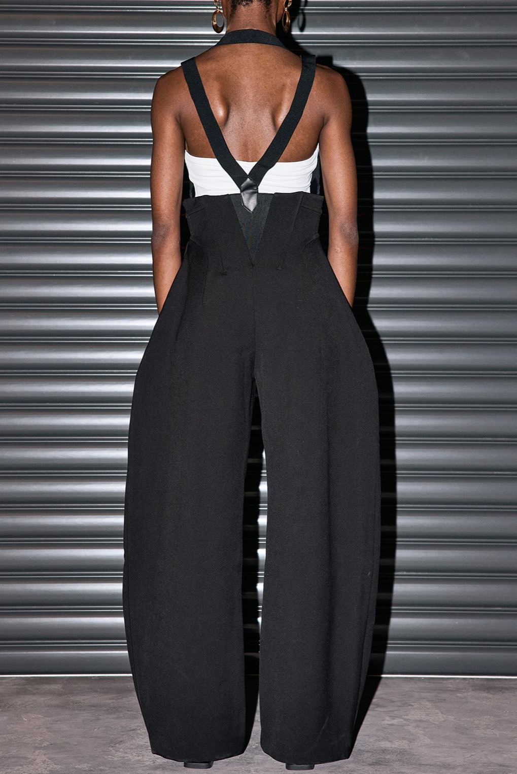 Felim Denim Corset Overalls