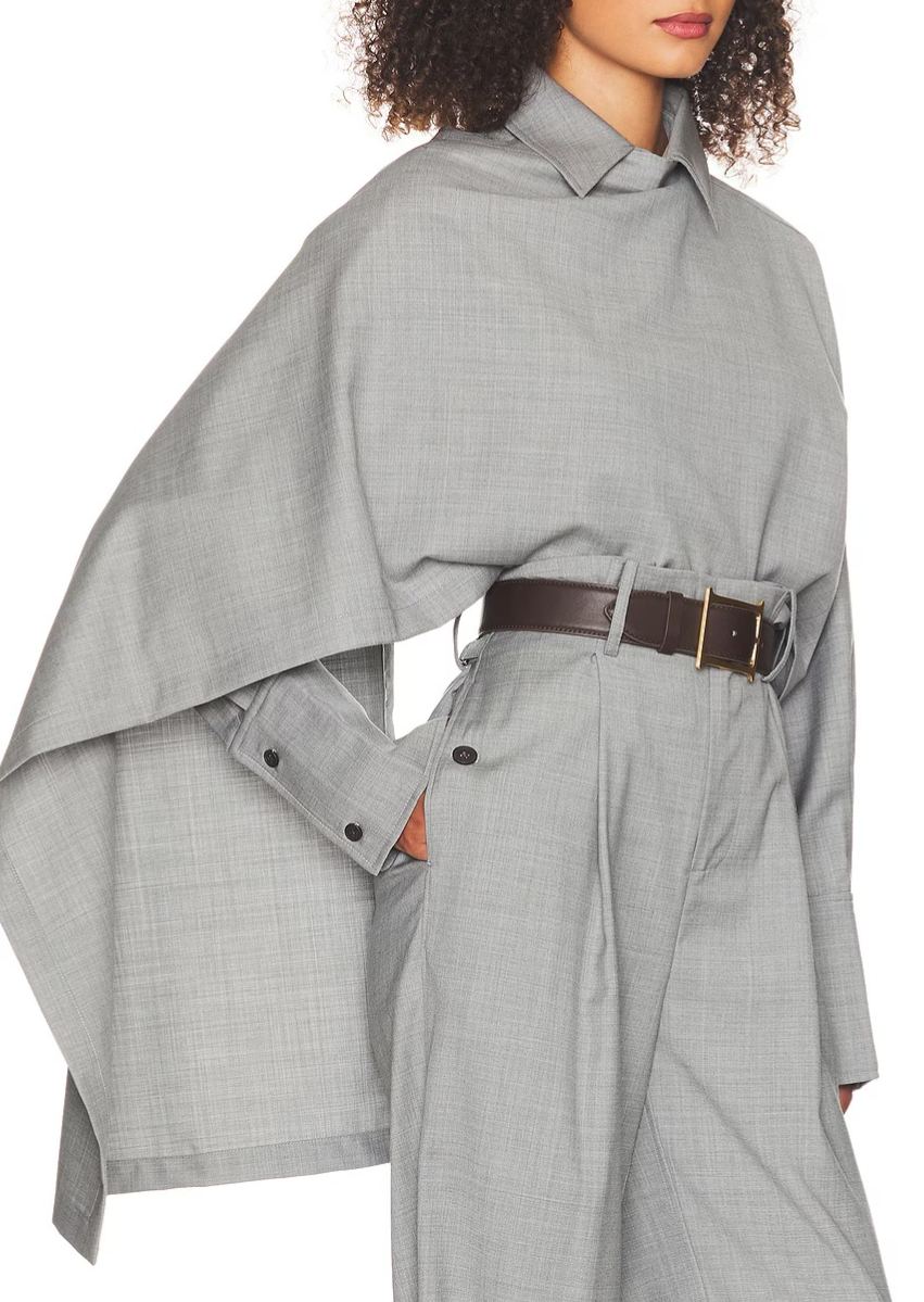 Pufey Shawl Pants Set