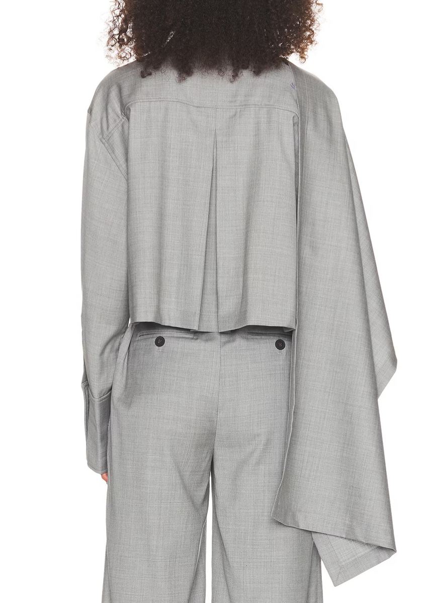 Pufey Shawl Pants Set