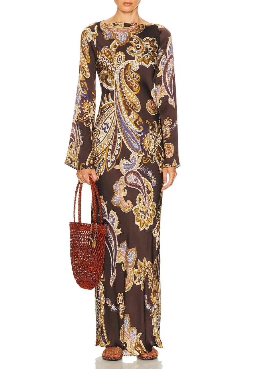 Daniba Paisley Maxi Dress