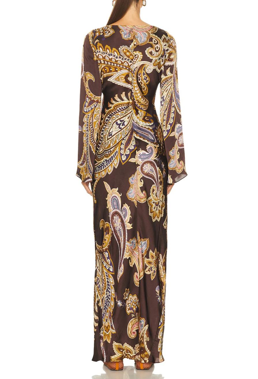 Daniba Paisley Maxi Dress