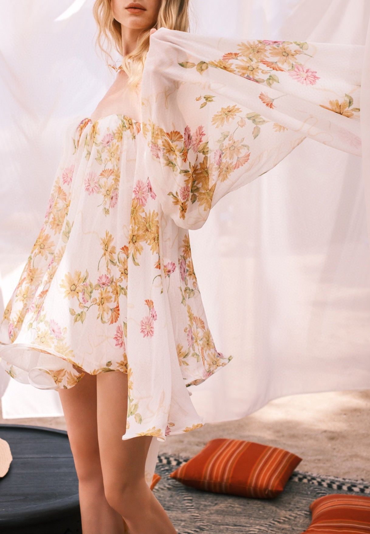 Consuelo White Mini Dress