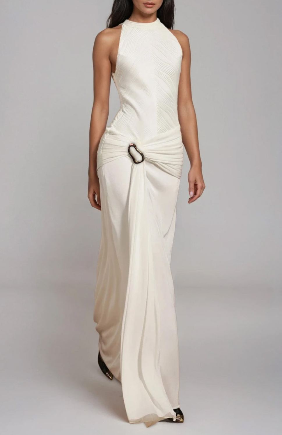 Fermina Ruch Fringe Maxi Dress