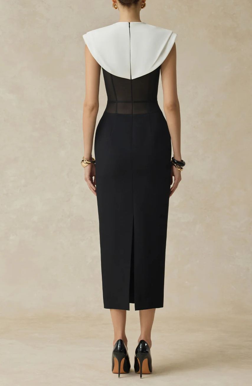 Fabienne Corset Bodycon Midi Dress