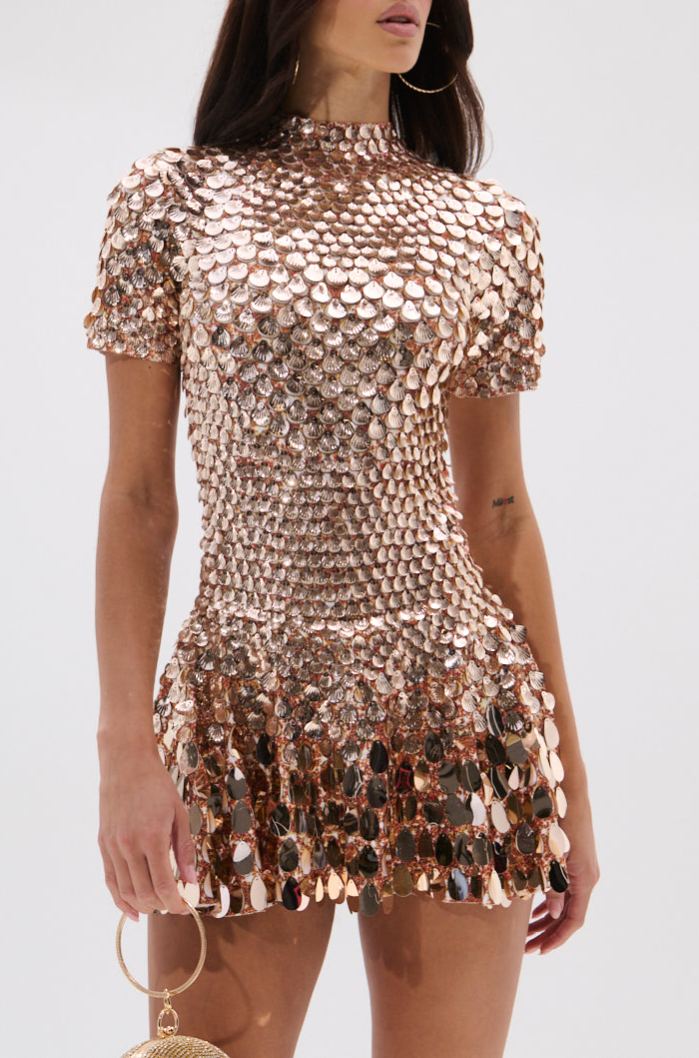 Nenomo Far From Basic Sequin Mini Dress