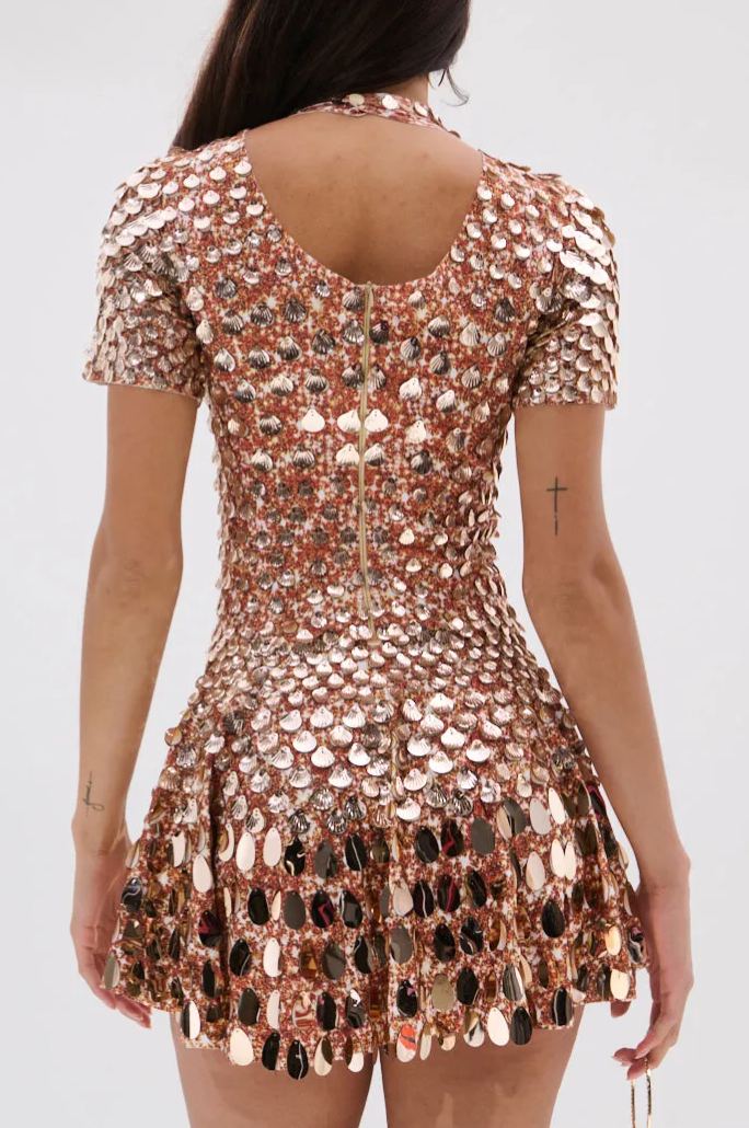 Nenomo Far From Basic Sequin Mini Dress
