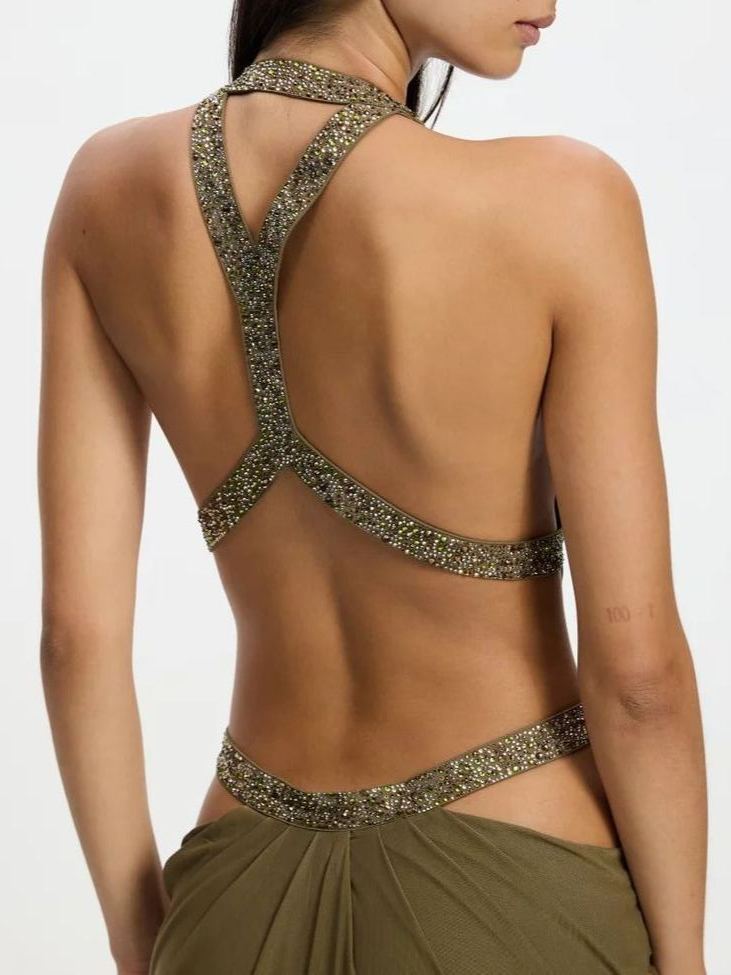 Zamitan Cut Out Maxi Dress