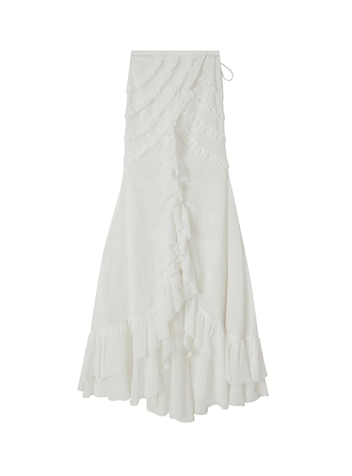 Roshanak Embroidered Bodycon Waist Sashay Slit Maxi Dresses