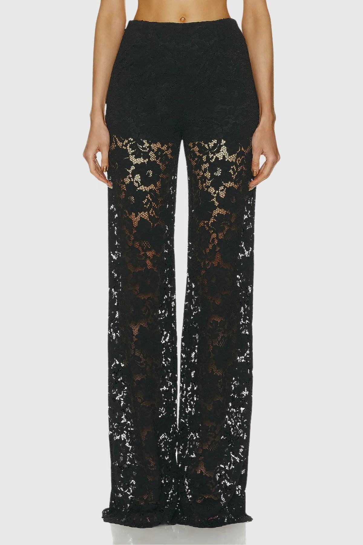 Palisuzukey Floral Lace Pants Set