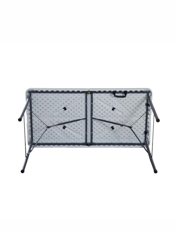 Mesa Plegable Blanca 122 centimetros Fácil de transportar PESARO