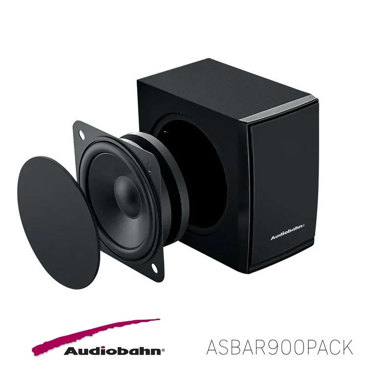 Barra de Sonido Audiobahn con Subwoofer 2.1 ASBAR900PACK