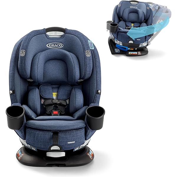 2Me 3 en 1 Asiento de coche convertible giratorio, de parte posterior a delantera y refuerzo de respaldo alto, fácil instalación