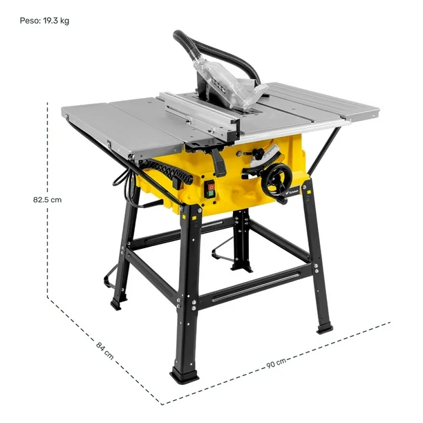 Sierra Banco Home 10 Pulgadas Mesa Portátil 1800w 4500rpm