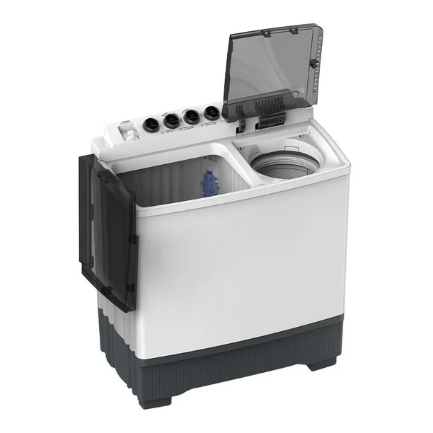 Lavadora Midea Dos tinas 19 kg Blanca