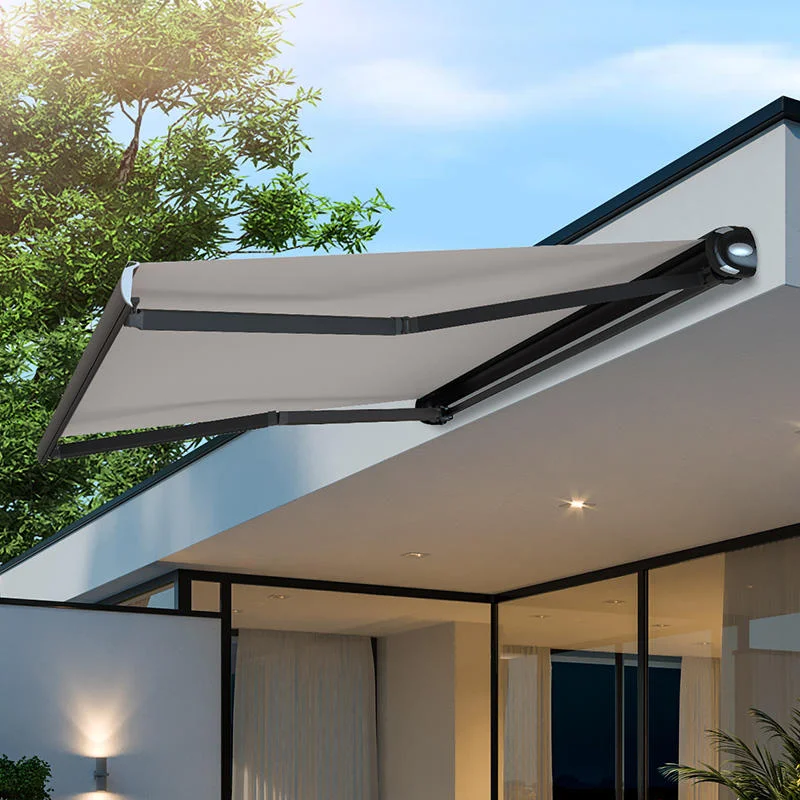 📦 Toldo retráctil plegable a prueba de lluvia para exteriores ✨✨