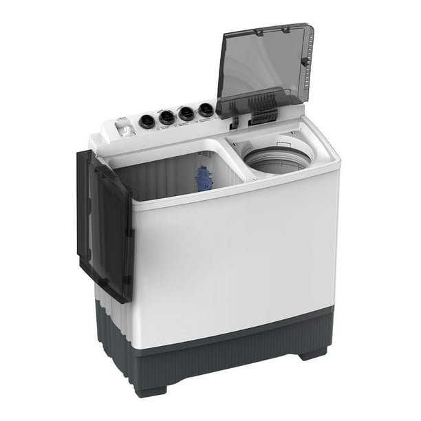 Lavadora Midea Dos tinas 19 kg Blanca