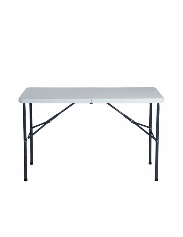 Mesa Plegable Blanca 122 centimetros Fácil de transportar PESARO