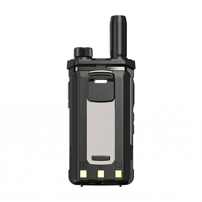 Walkie Talkie Ecallradio T6 PoC - Unidad portátil robusta para red 4G LTE, alcance ilimitado, encriptado, sin cuota mensual, sin licencia, audio nítido y potente, batería de larga duración para logística de gestión de flotas.