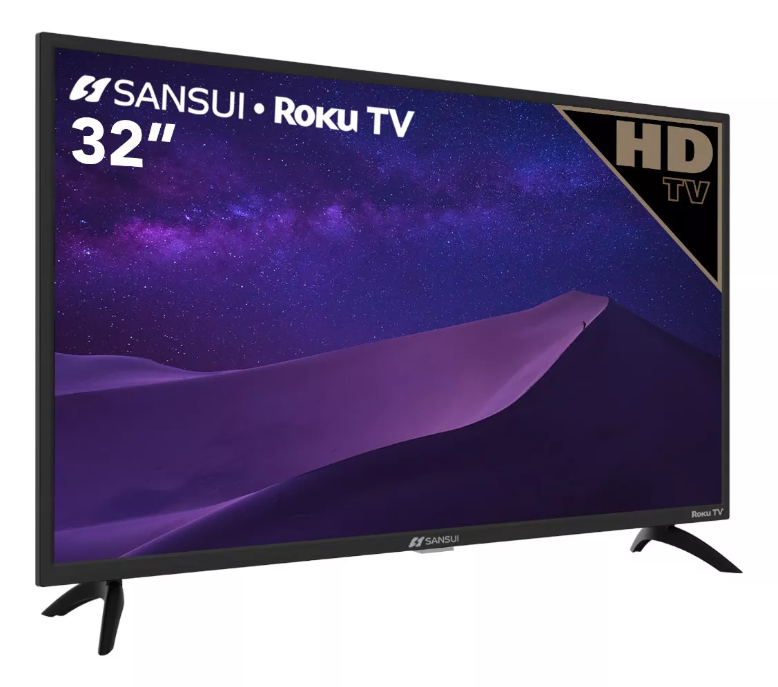 Pantalla Sansui 32 Pulgadas Roku Smart Hd Smx32d7hr Led
