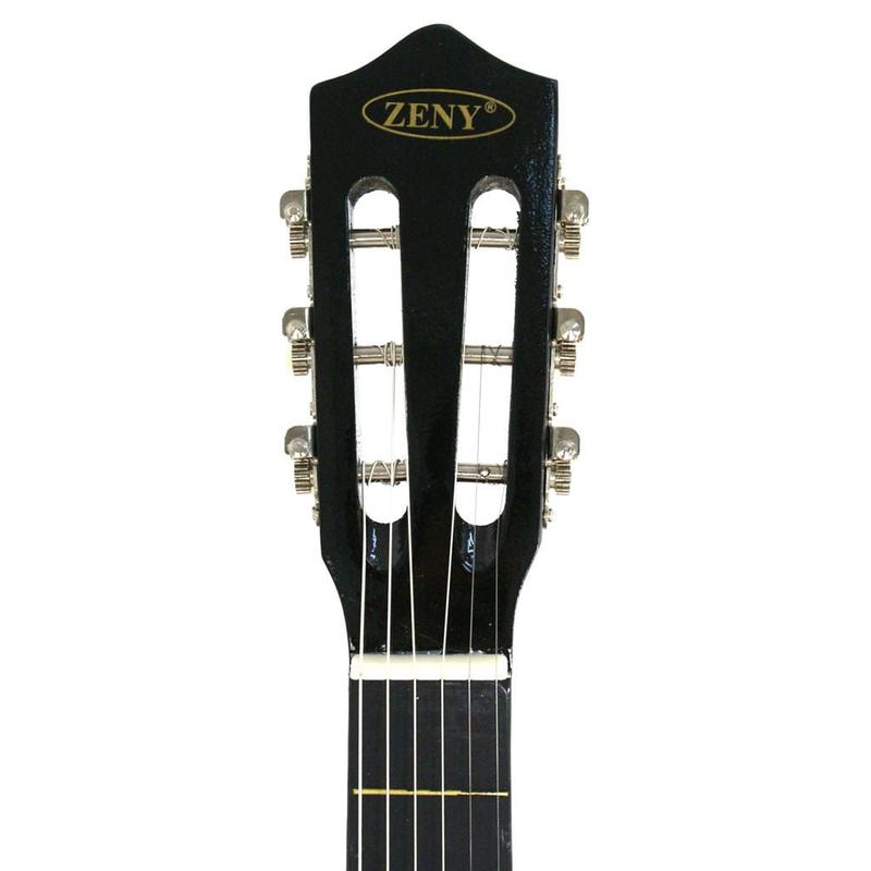 Guitarra acústica Segawe de 38" para principiantes - Juego completo con estuche, correa, afinador, púas y diseño fácil de transportar.