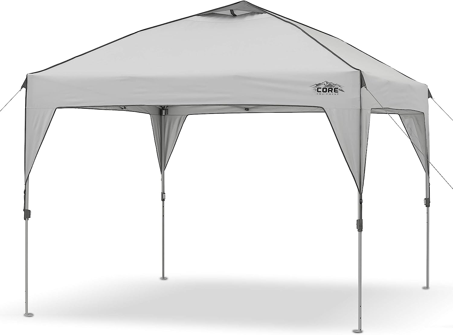 Tienda de campaña con dosel emergente Instant Shelter de 10' x 10' con bolsa de transporte con ruedas