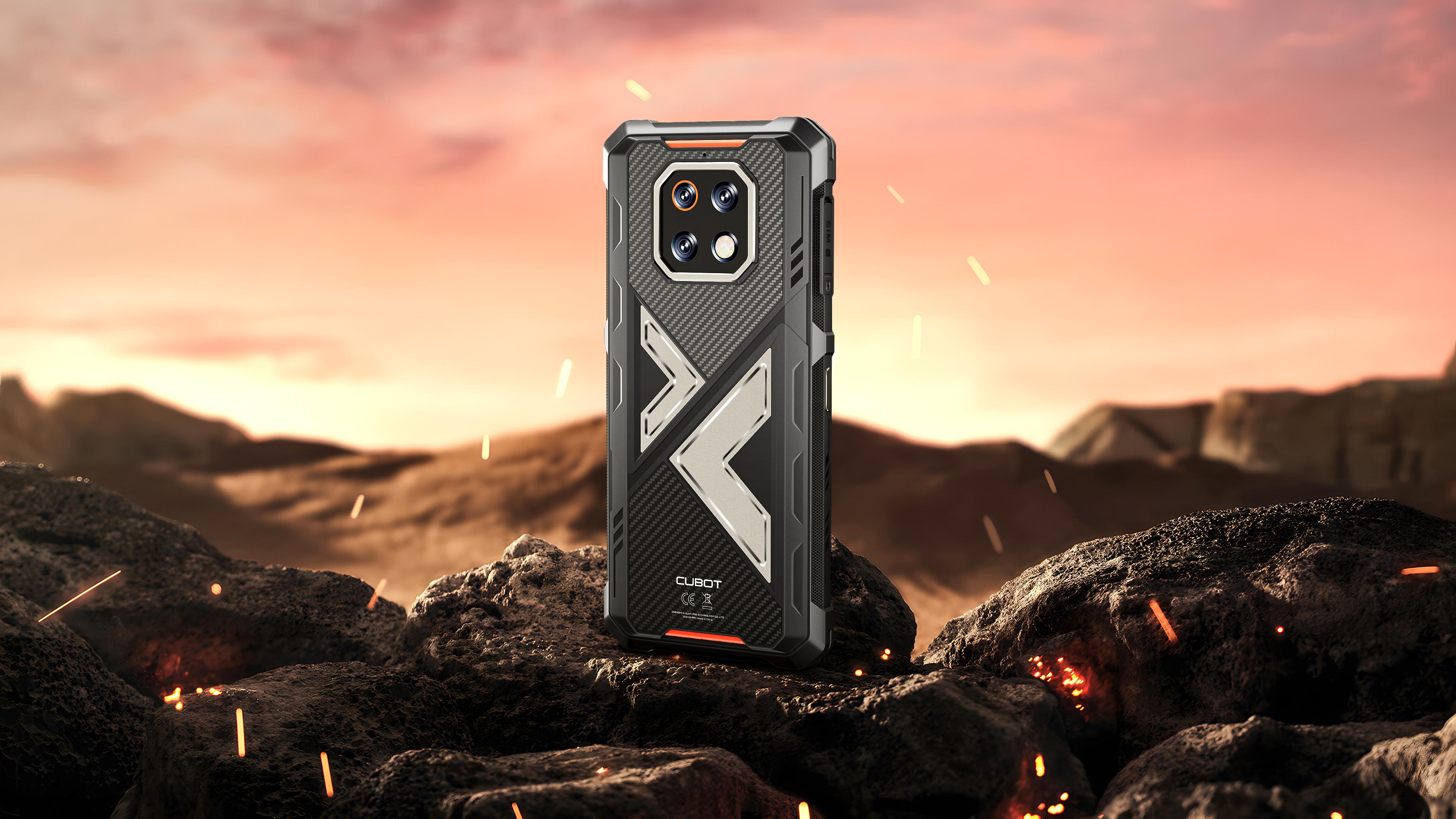 Cubot Kingkong ES 3 Robusto Dual SIM 256GB Negro 6GB RAM 10200mAh Android 15 Pantalla 6.745 Pulgadas HD+ Batería Grande Resistente al Agua IP68 & IP69K