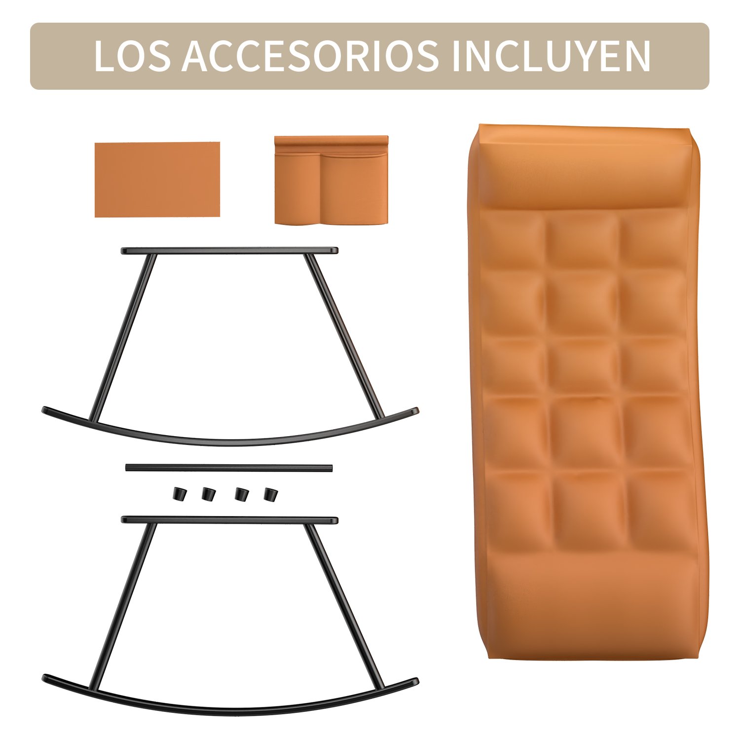 Silla Mecedora Hogar Sillones Tejido Impermeable