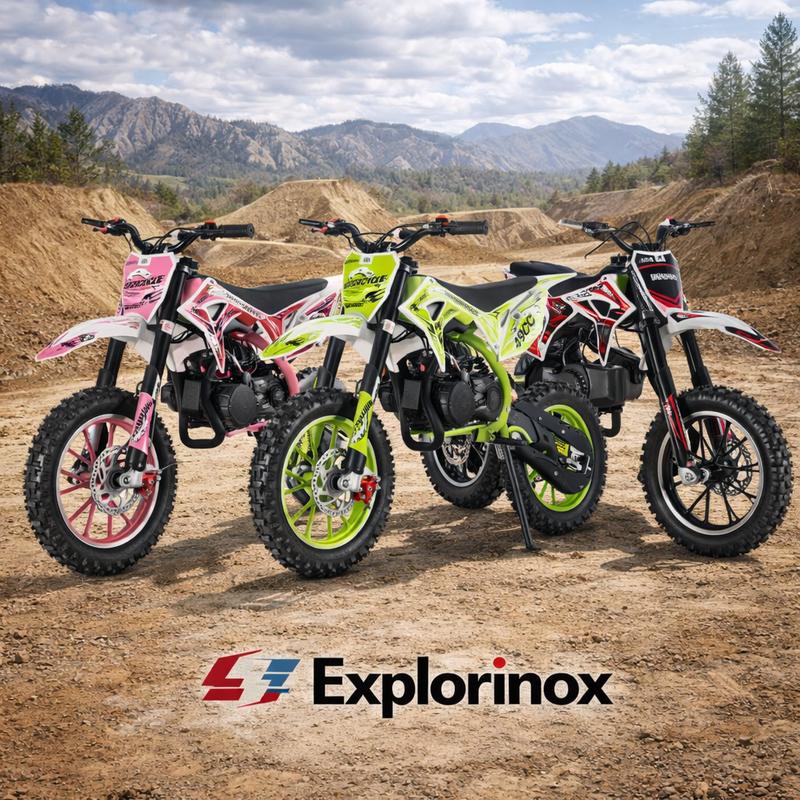 Juguete montable Explorinox para niños, juguete resistente para exteriores con diseño estable, juguete recreativo para niños.