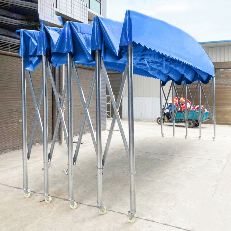 Toldo corredizo móvil para exteriores Toldo retráctil
