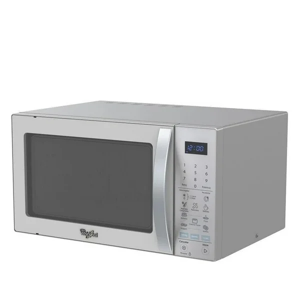 Horno de Microondas Whirlpool WM2514D 1.4 Pies Cúbicos Gris Acero
