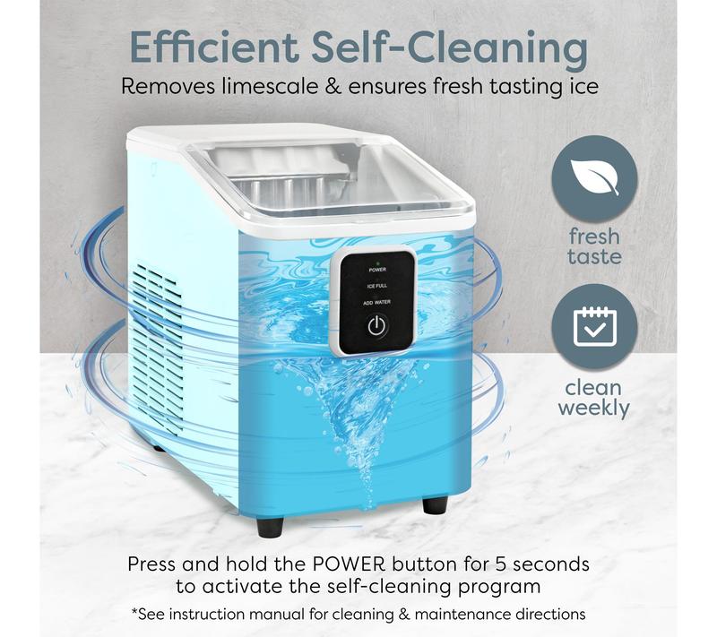 Máquina de hielo autolimpiante Igloo de 11,8 kg (26 lb)