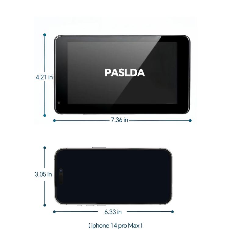 【PASLDA】Pantalla CarPlay inalámbrica mejorada 2026 para Android e iPhone: El adaptador CarPlay portátil definitivo para un entretenimiento sin interrupciones en el coche.