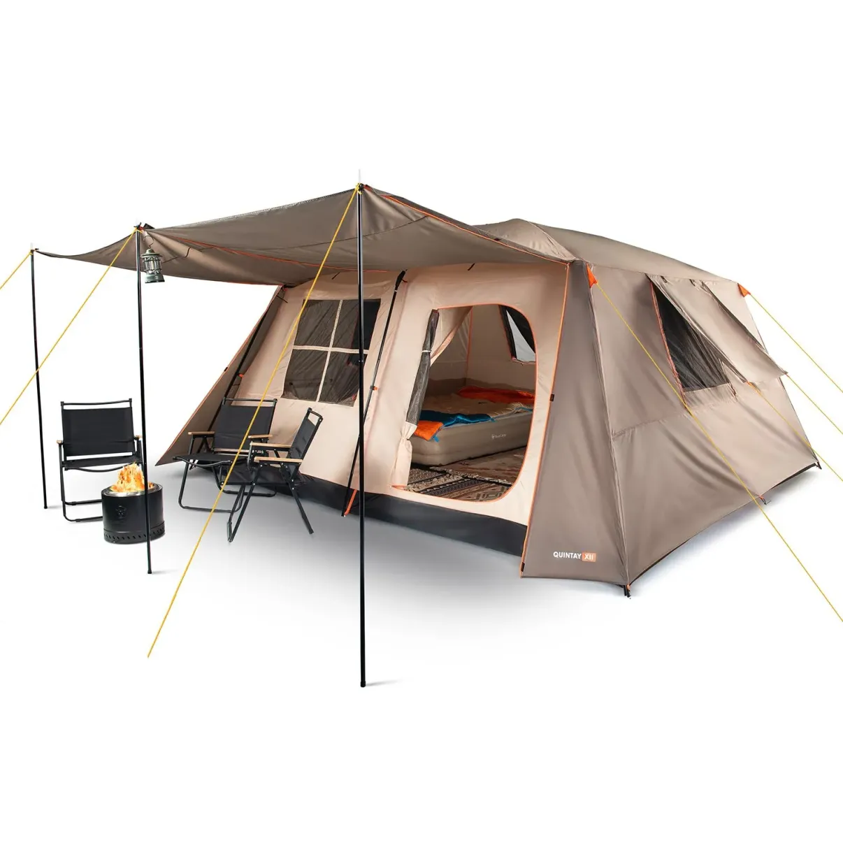Carpa Quintay 12 Personas Bosscamp 3000 Mm Cubre Techo Largo Toldo Extendido