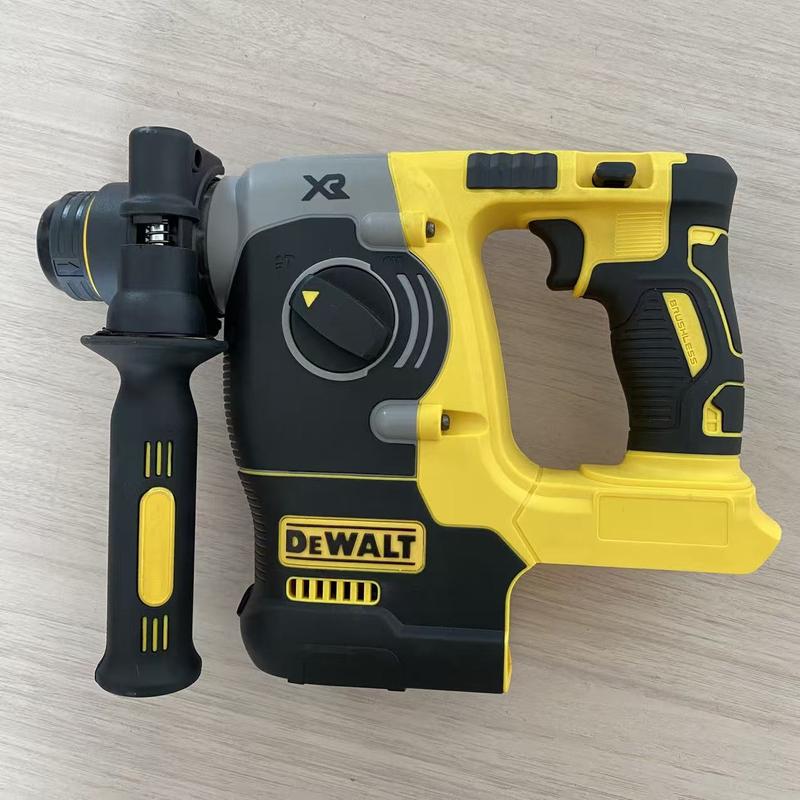 Martillo perforador rotativo inalámbrico sin escobillas DEWALT DCH273 de 20 V con energía de impacto de 2,1 J y batería de 6,0 Ah para perforar hormigón, ladrillo y piedra. Martillo perforador rotativo compacto con mango auxiliar de 360 ​​grados y rendimi