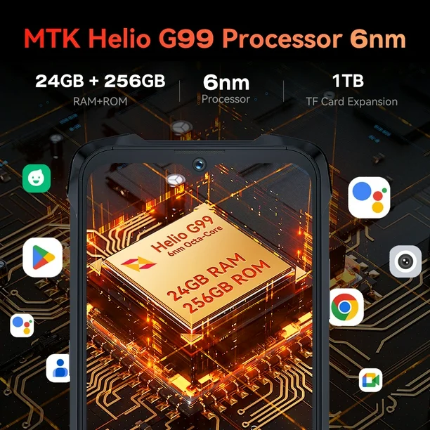Cubot King Kong 9 Dual Sim 256 Gb 12 Gb Ram Black Desbloqueado