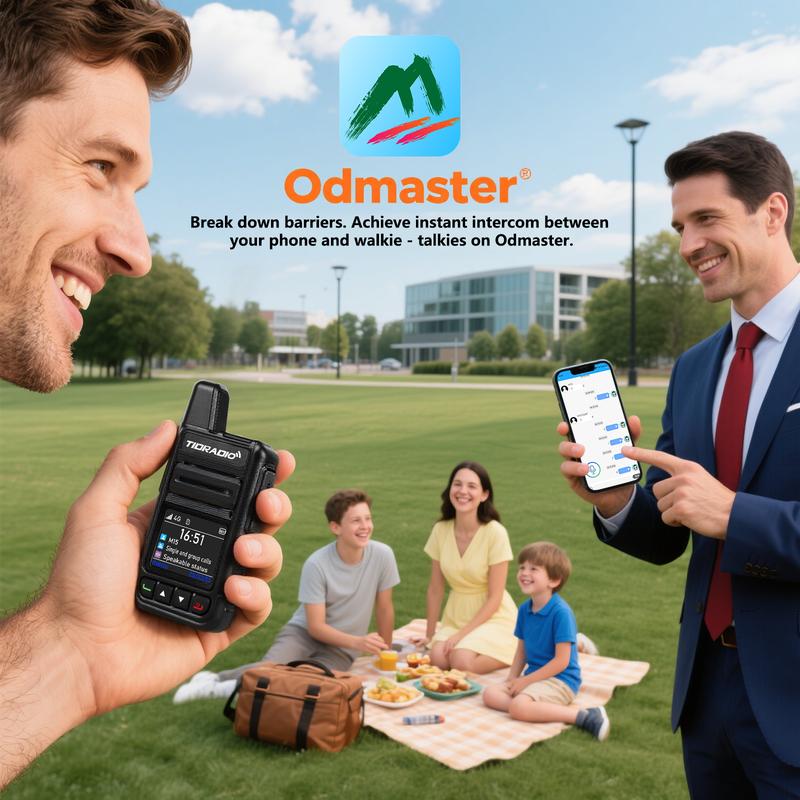 Radio POC TIDRADIO M15 Global Walkie Talkies PTT de por vida con alcance de 5000 millas, red 4G, radio bidireccional, batería de 3000 mAh, 72 horas de duración, cifrado ASE256 para equipos/familias/actividades al aire libre/caza/logística/flotas/construcc