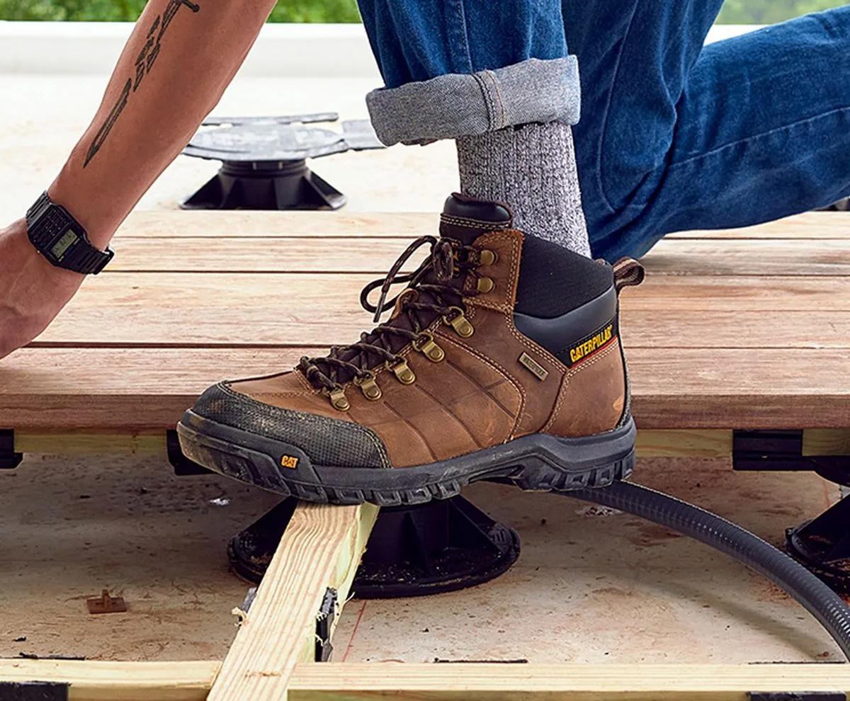 Men's Threshold Waterproof Steel Toe Work Boot