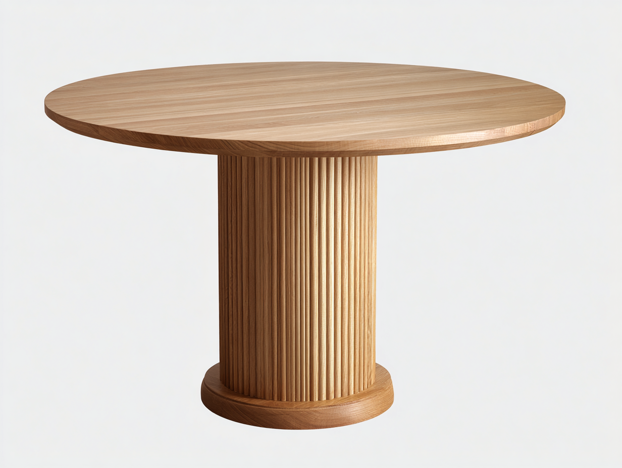 Mesas de jardín madera maciza 120x120x75 cm - Madera natural - Diseño moderno-Pinemyden