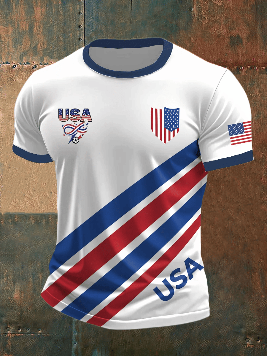 Men's USA Soccer Print T-shirt